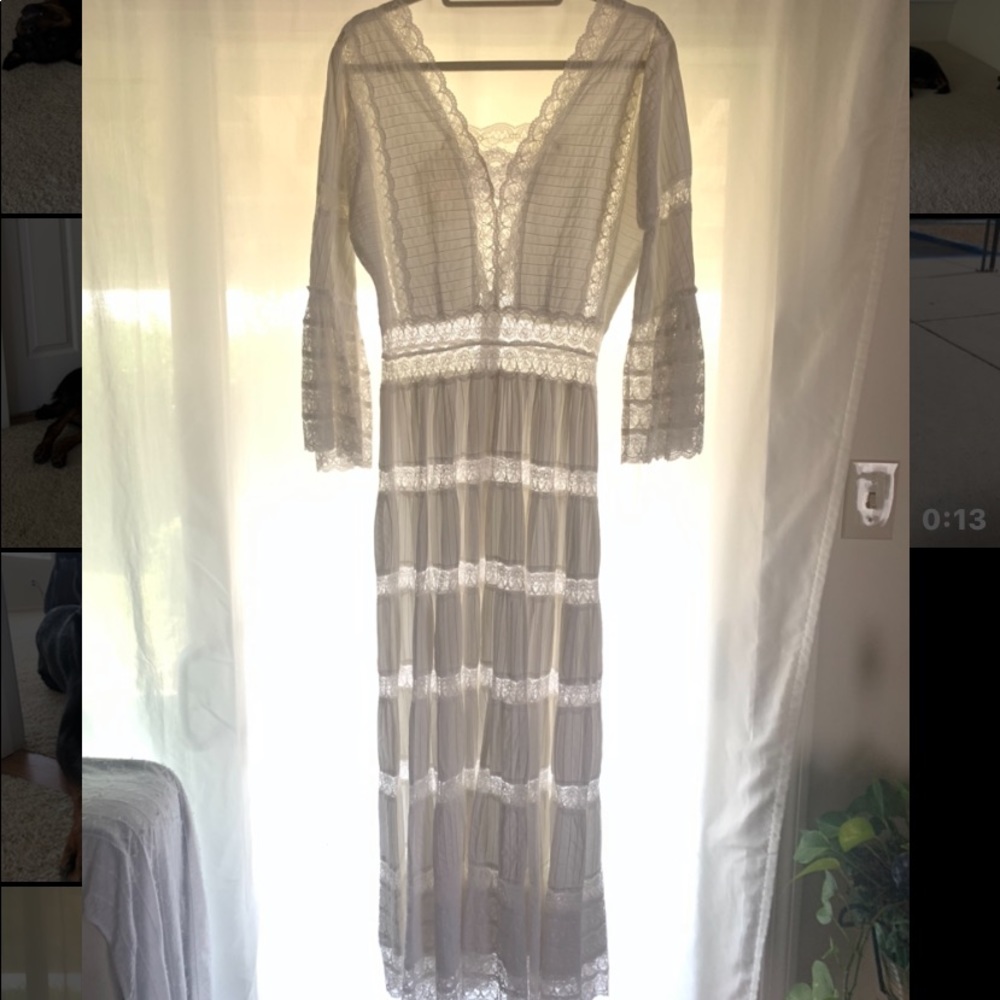 Women’s boho white dress